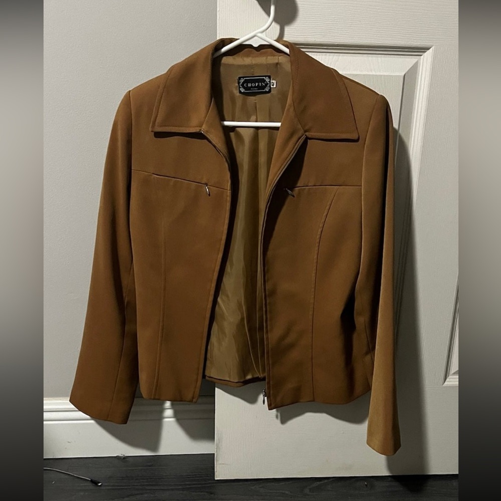 Tan Jacket size 42